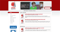 Desktop Screenshot of obcanskaporadnaopava.cz